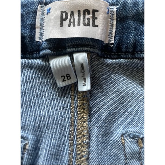 PAIGE Mayslie Straight Leg Ankle Pants Size 28 - Picture 7 of 11